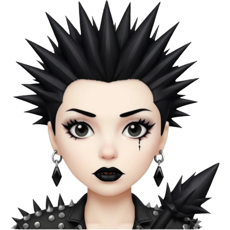 Punk queen emoji