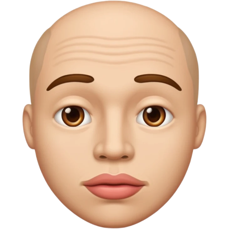 Man with big lips emoji