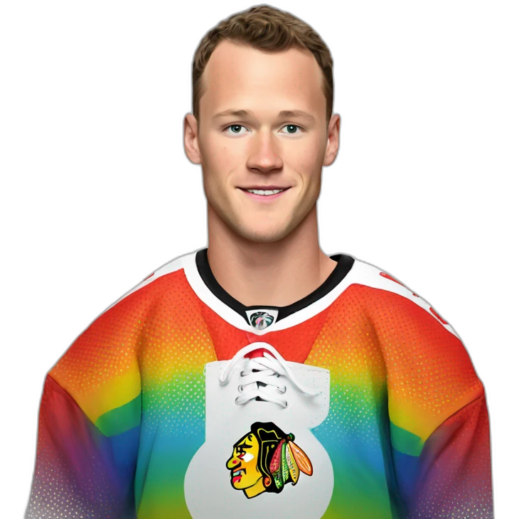 rainbow Jonathan Toews emoji