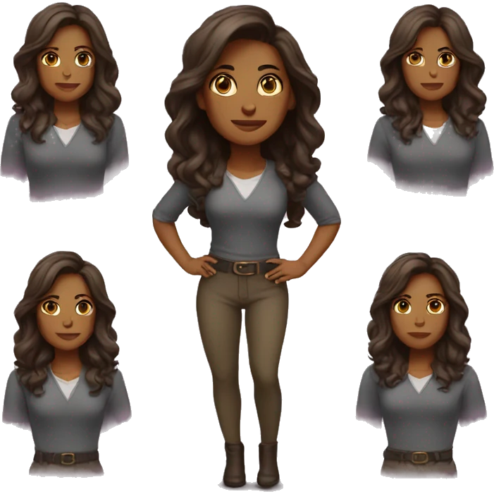 strong and independent woman emoji