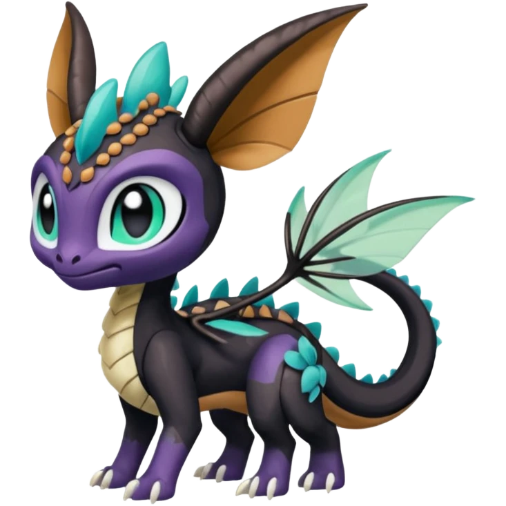 Meloetta-Amaura-Spyro-Toothless-Stitch-Pokémon-Fakémon-creature-hybrid emoji