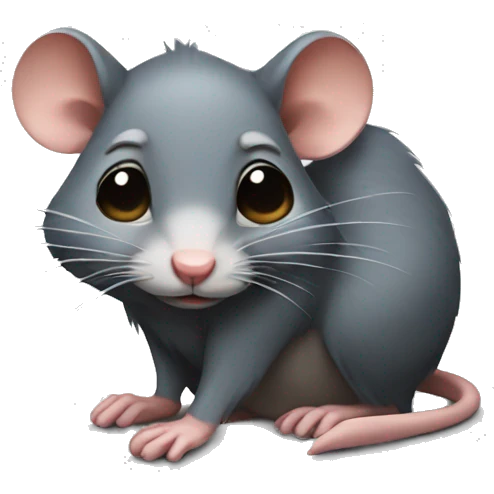 ratón triste emoji