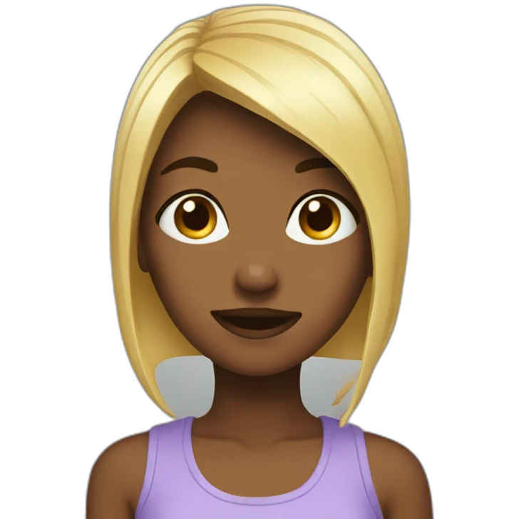 girl selfgugging emoji