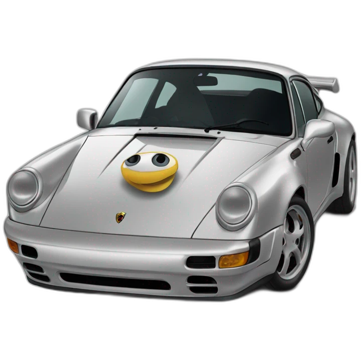 porshe wit eyes emoji