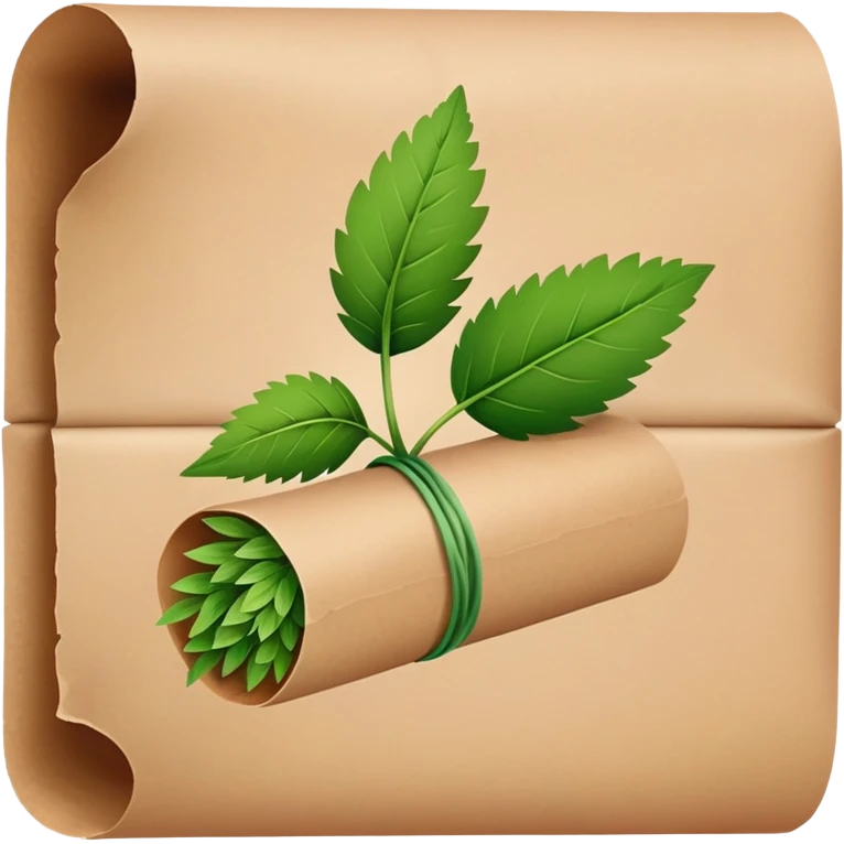 Rolling joint  emoji