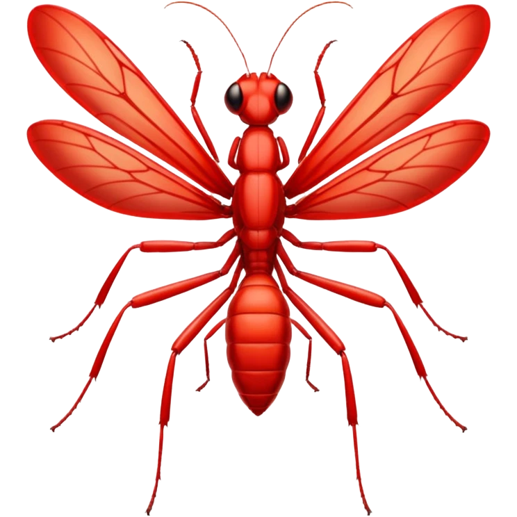 red mantis emoji