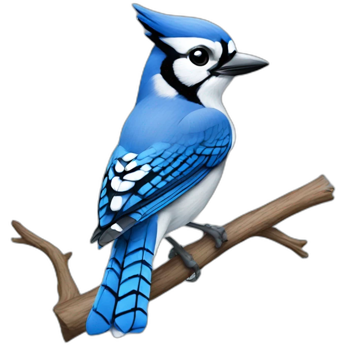 Blue jay emoji