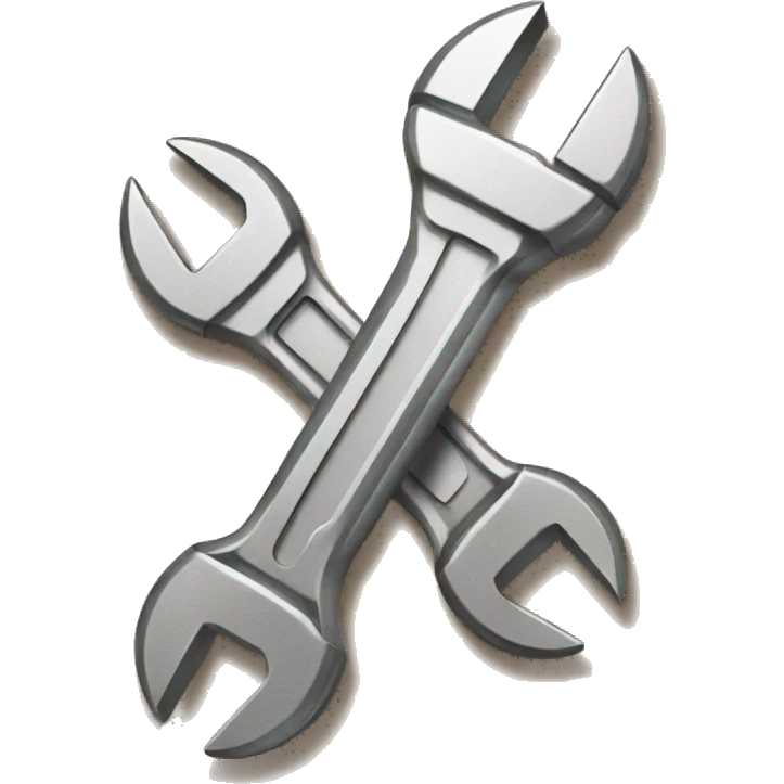 double wrench emoji