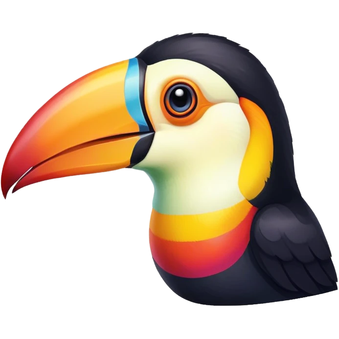 toucan rainbow  emoji