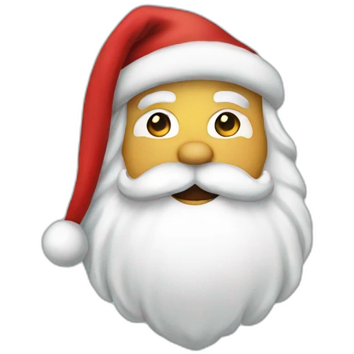 Santa for Christmas  emoji