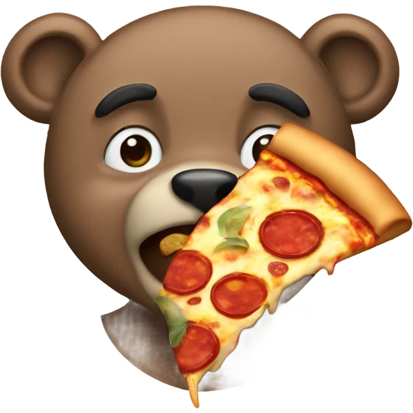 GRIZLI BEAR PIZZA emoji