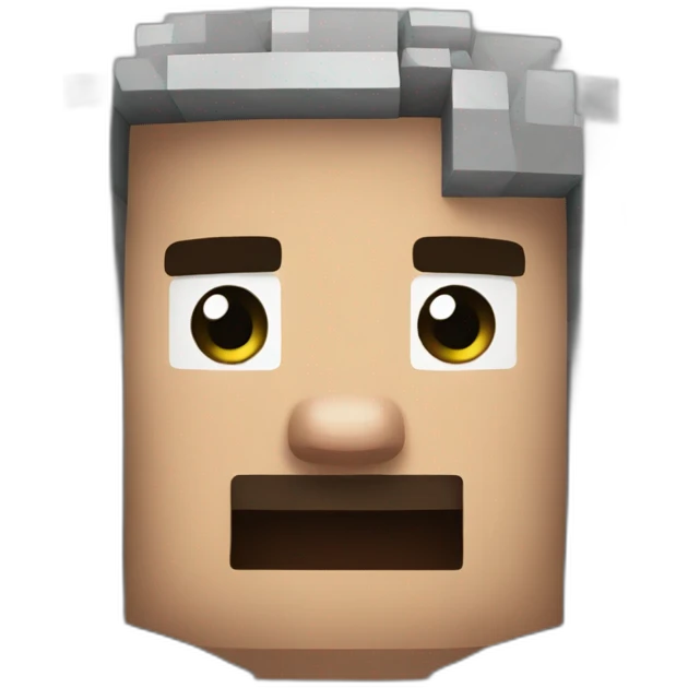 Steve minecraft emoji