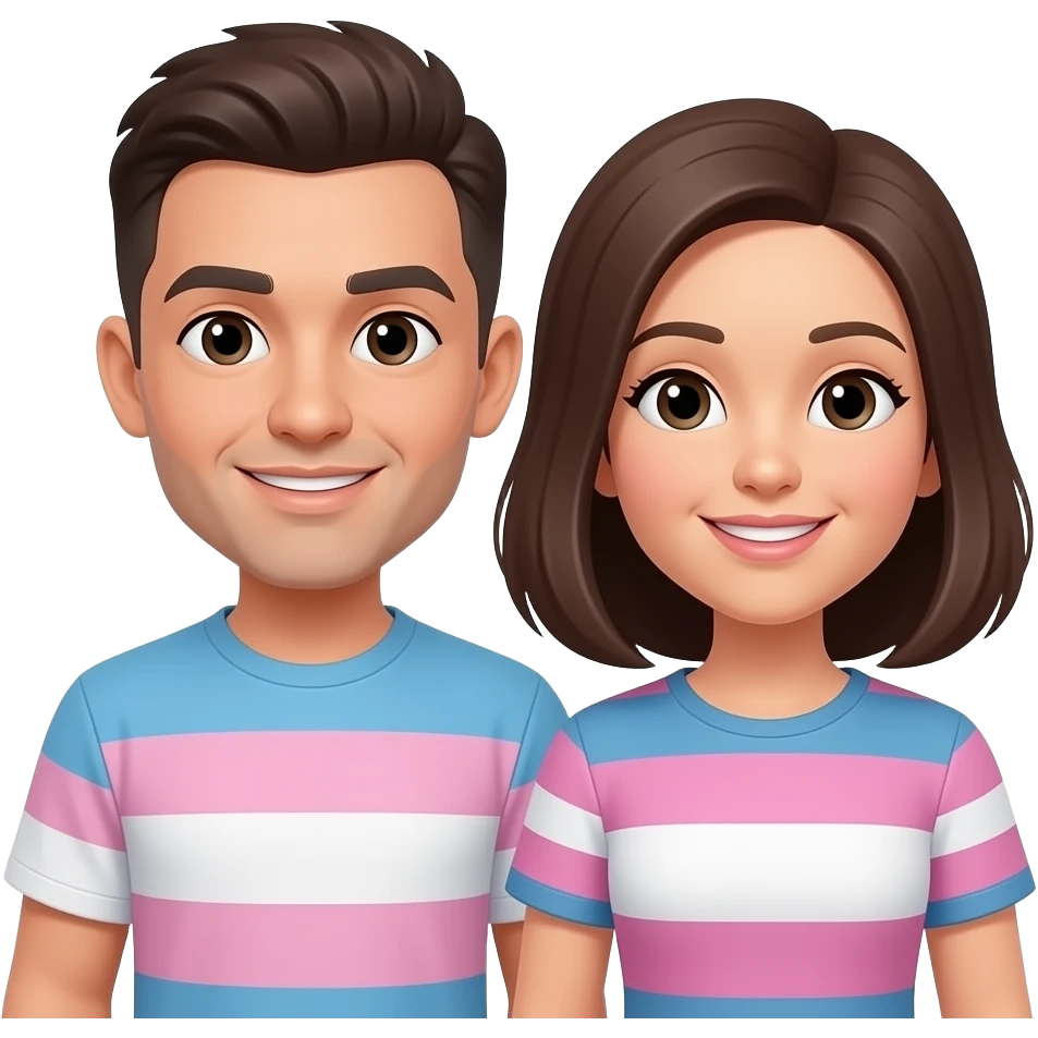 Transgender couple emoji