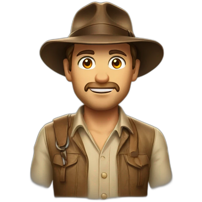 Indiana jones emoji