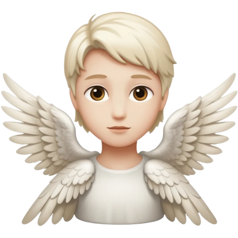 Only single Wings of left side emoji