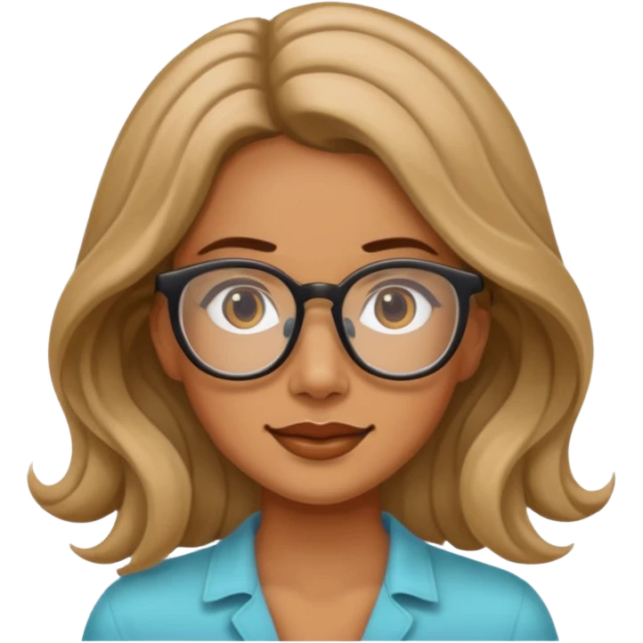 digital nomads long wave hair woman  emoji