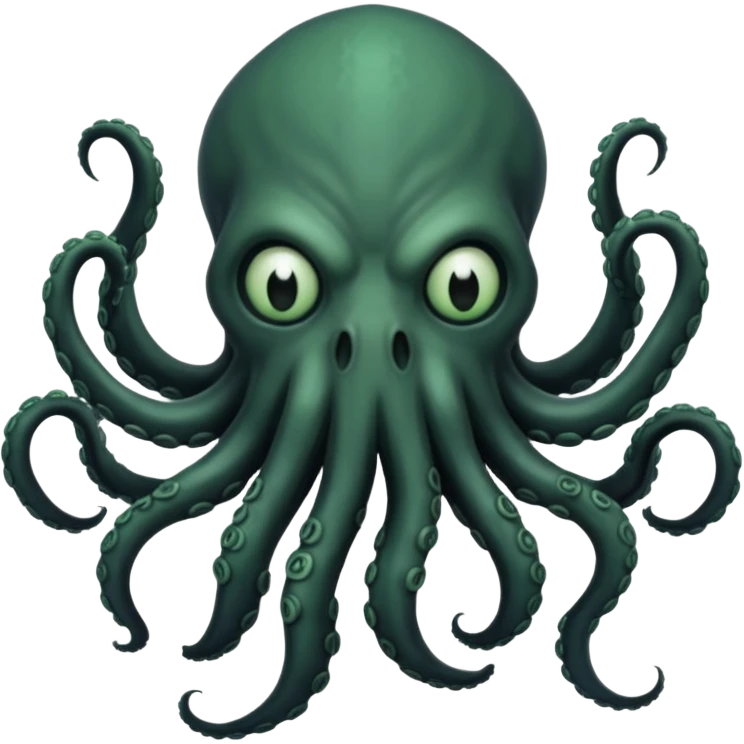 black Cthulhu emoji