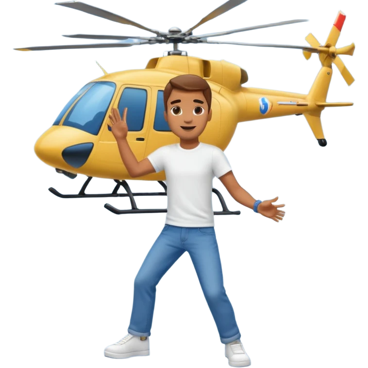  Animated naked dancing guy doing the helicopter emoji