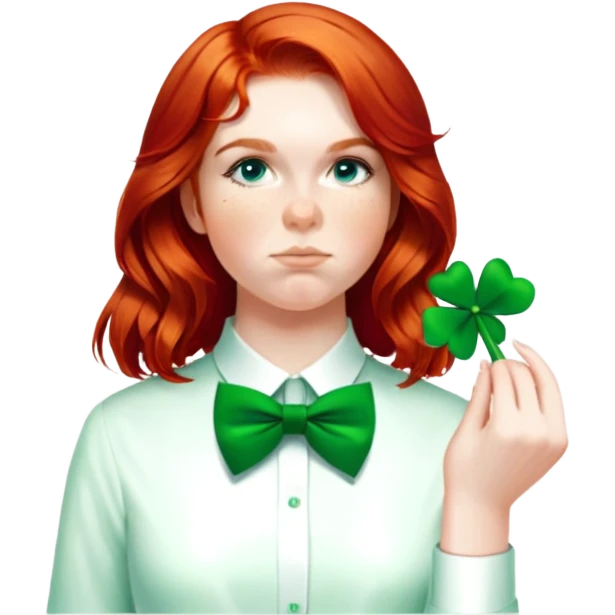 Stylish Leprechaun emoji