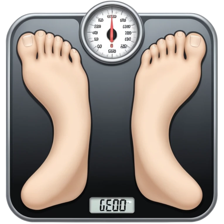 weight scale with 600 LBS on it emoji