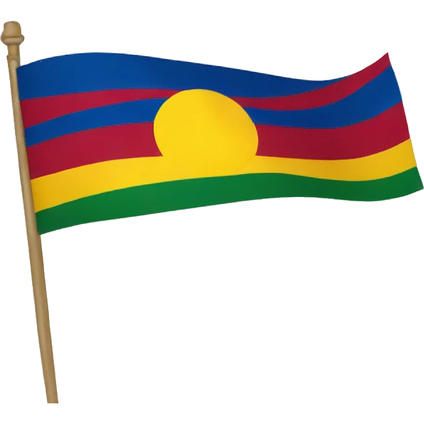 Tibetan flag emoji