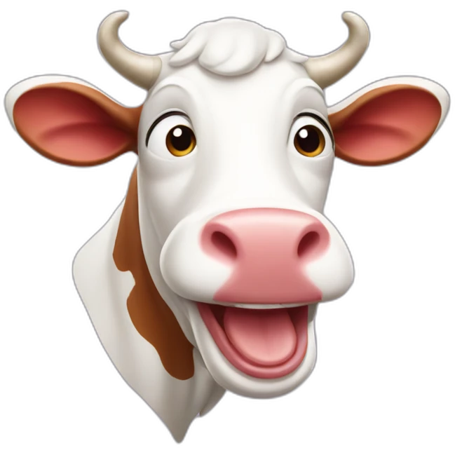 The Laughing Cow emoji
