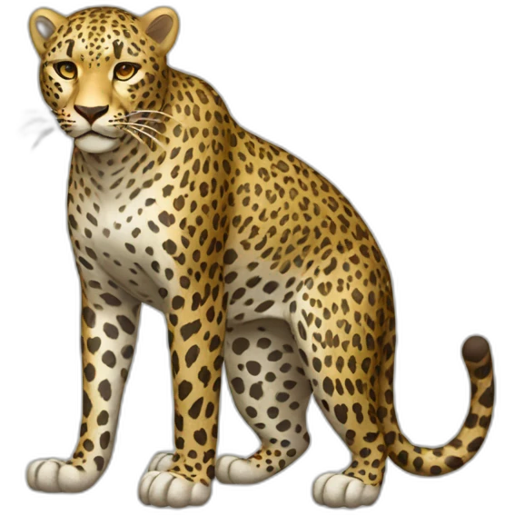 Leopard Full Body emoji