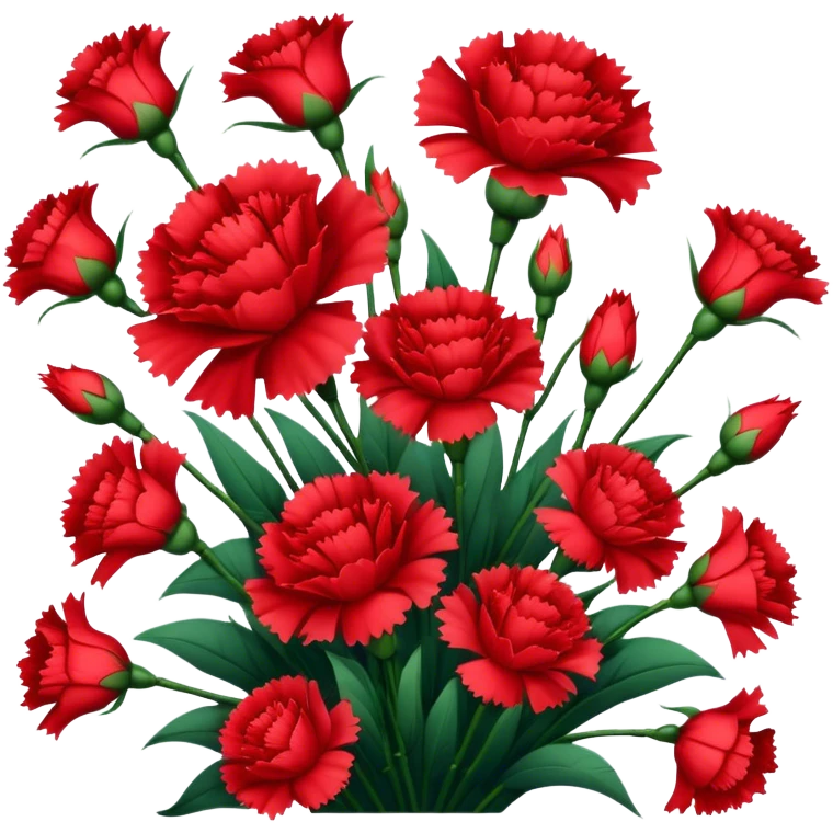 bouquet of Carnation flowers emoji
