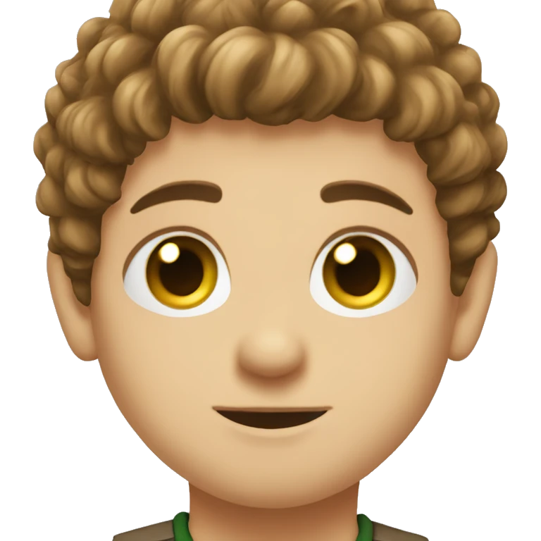 Make a Chechen looking boy with fluffy haut  emoji