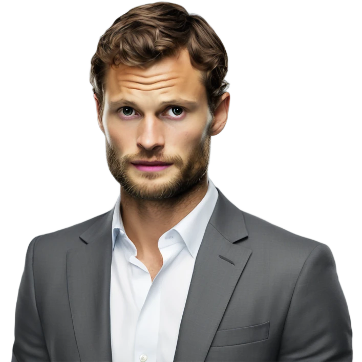 Realistic Photo Jamie Dornan as Mr Grey emoji