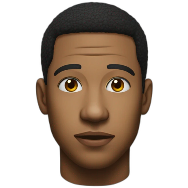 jonathan majors realistic face emoji