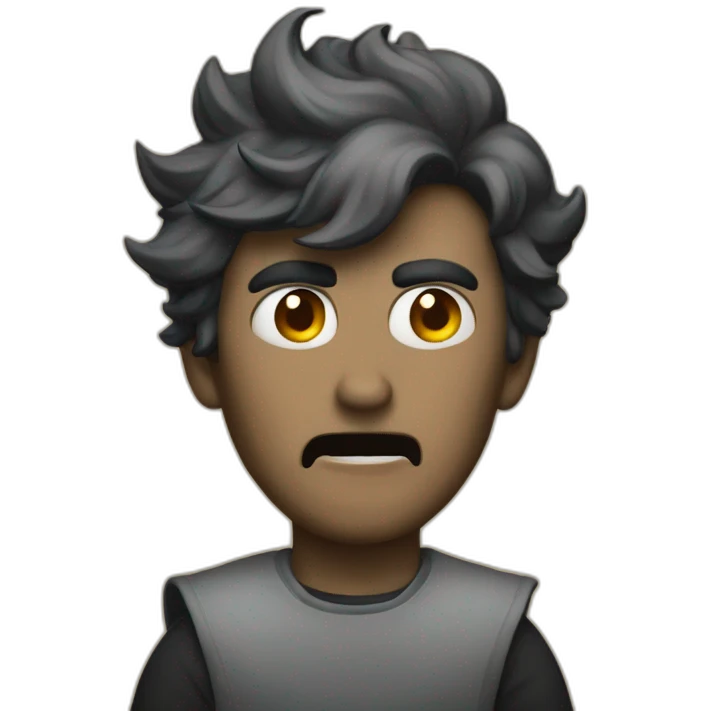 Evil comma emoji