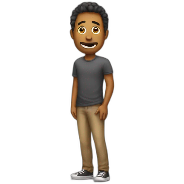 stand up comic emoji