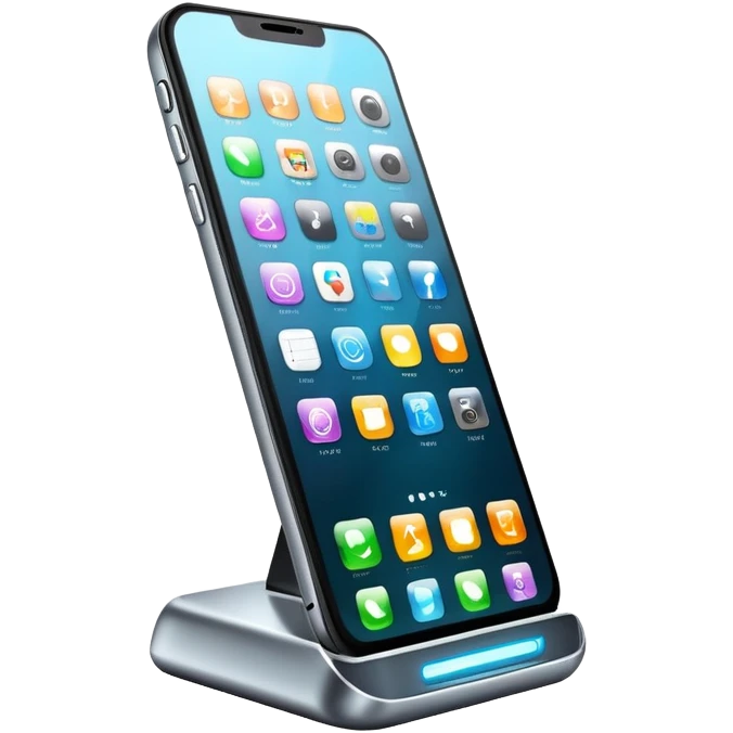 Hyper Futuristic phone emoji