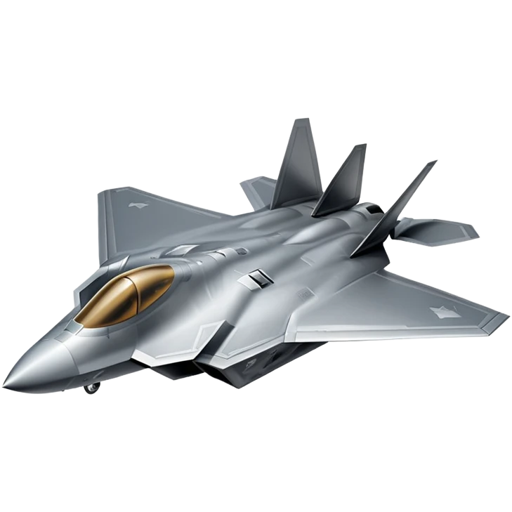 F-22 Raptor fighter jet emoji