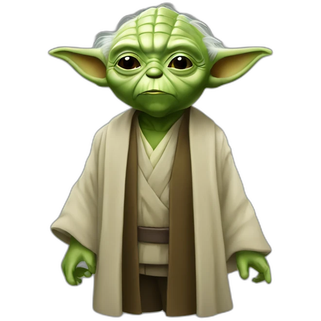 classy yoda emoji