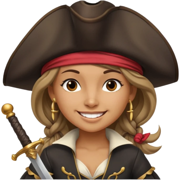 Une Princesse Pirates rebelles et t b emoji
