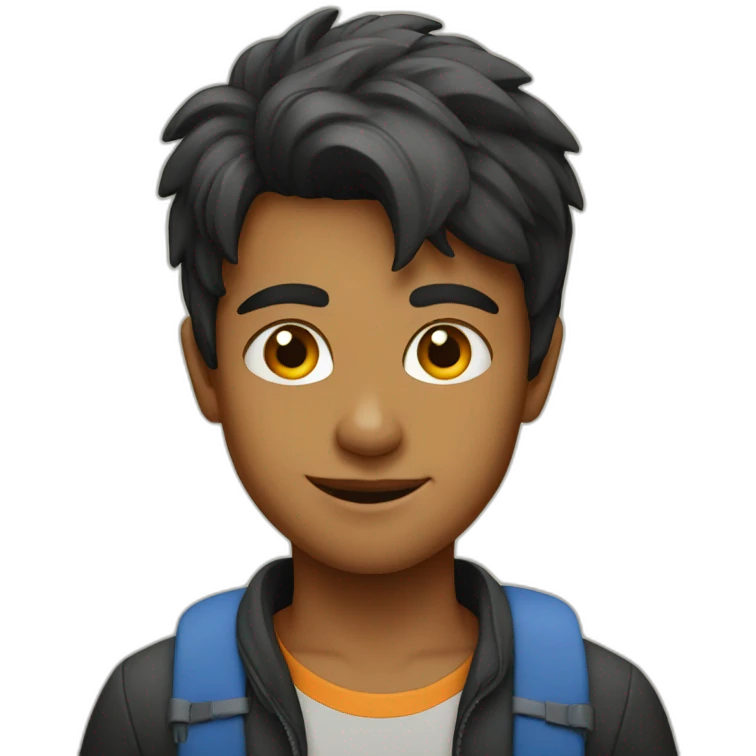 Boy in Bangalore emoji