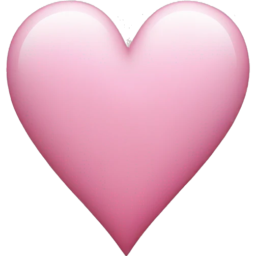White heart with pink arua around it emoji