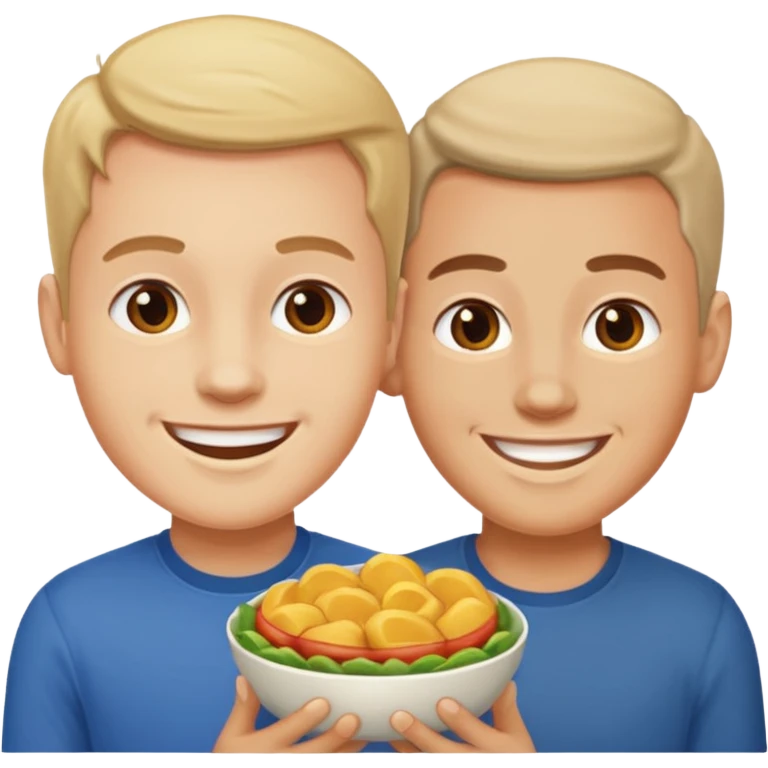 i want two person nicke eatche athore emoji