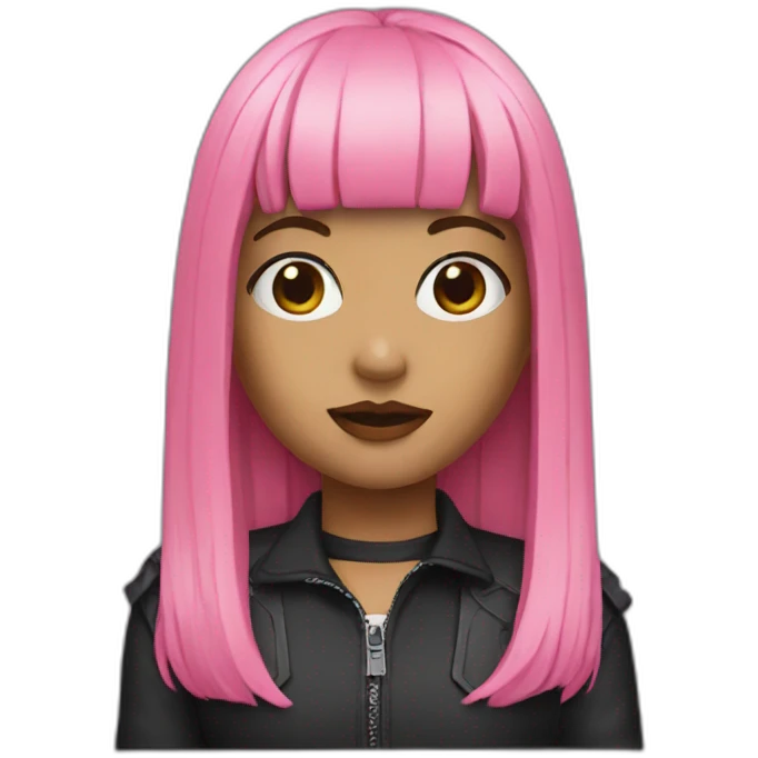 Lisa black pink emoji