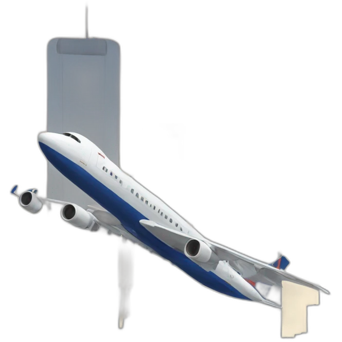 Twin towers plane emoji