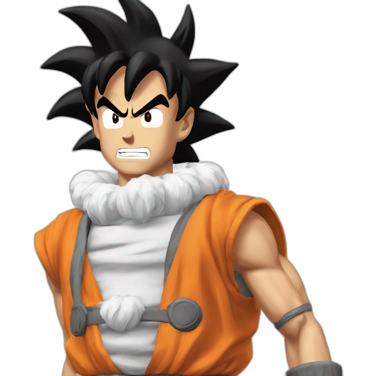 does goku clean nuts? emoji