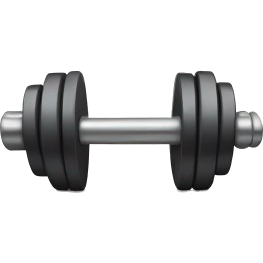 Barbell emoji