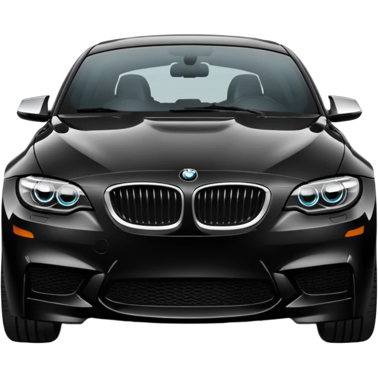 bmw with a black tint emoji