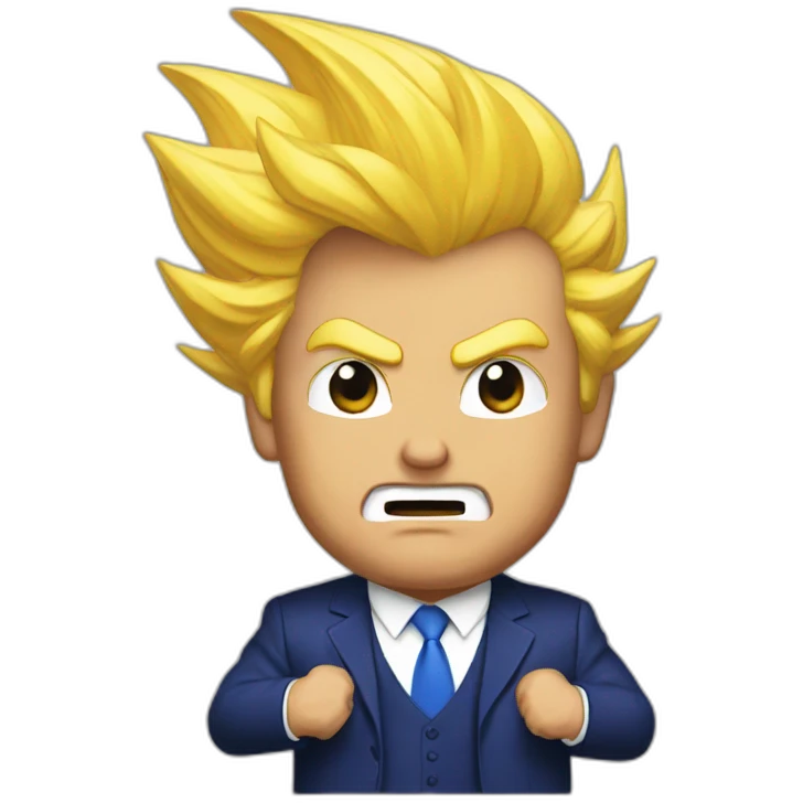 Donald Trump [super saiyan] emoji