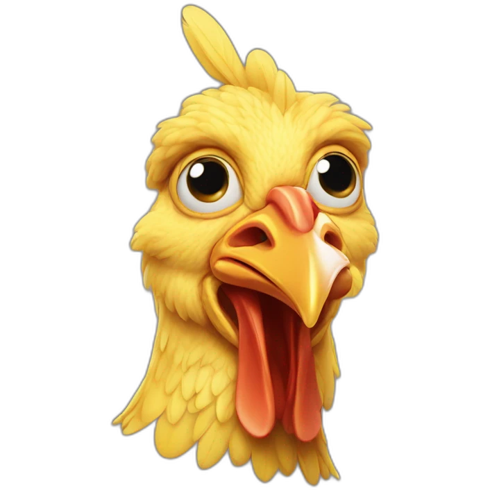 Poulet extra-terrestre  emoji