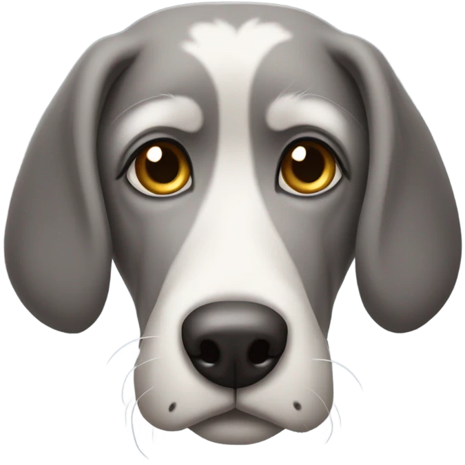 Old dog emoji