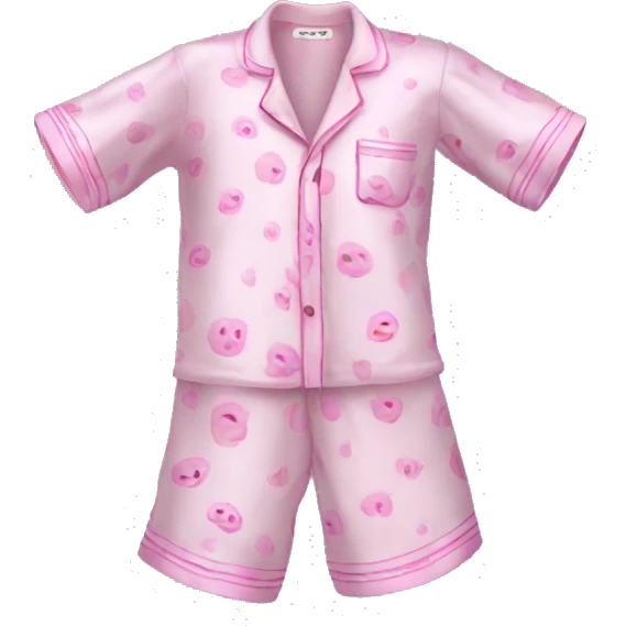Silk pyjamas  emoji