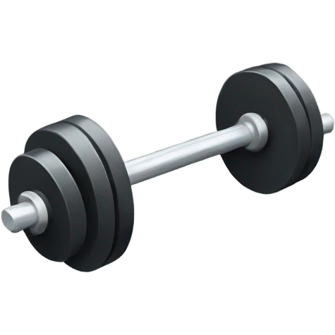 Barbell emoji